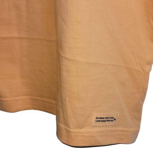 Life is Good Crusher Retro Wave Stripe Tee Shirt Mens Unisex Sz Large Orange - Picture 5 of 9